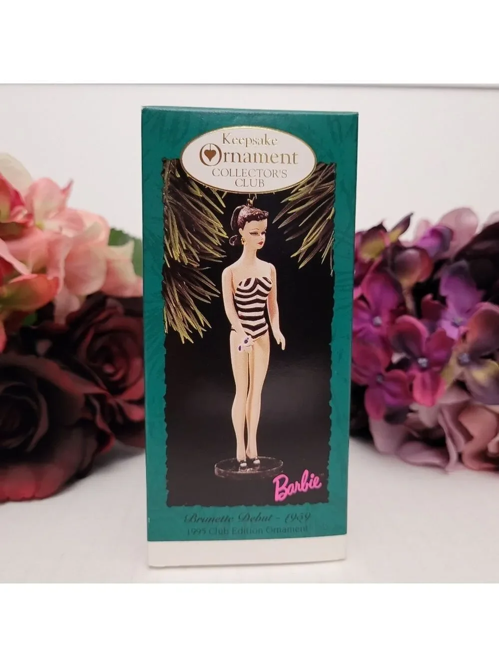 Vintage 1994 Hallmark Keepsake Ornament Debut 1959 Barbie